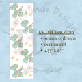 TEAL BALLOON DOG - UV DTF Pen Wrap