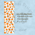 ORANGE - UV DTF Pen Wrap, Fruit Design