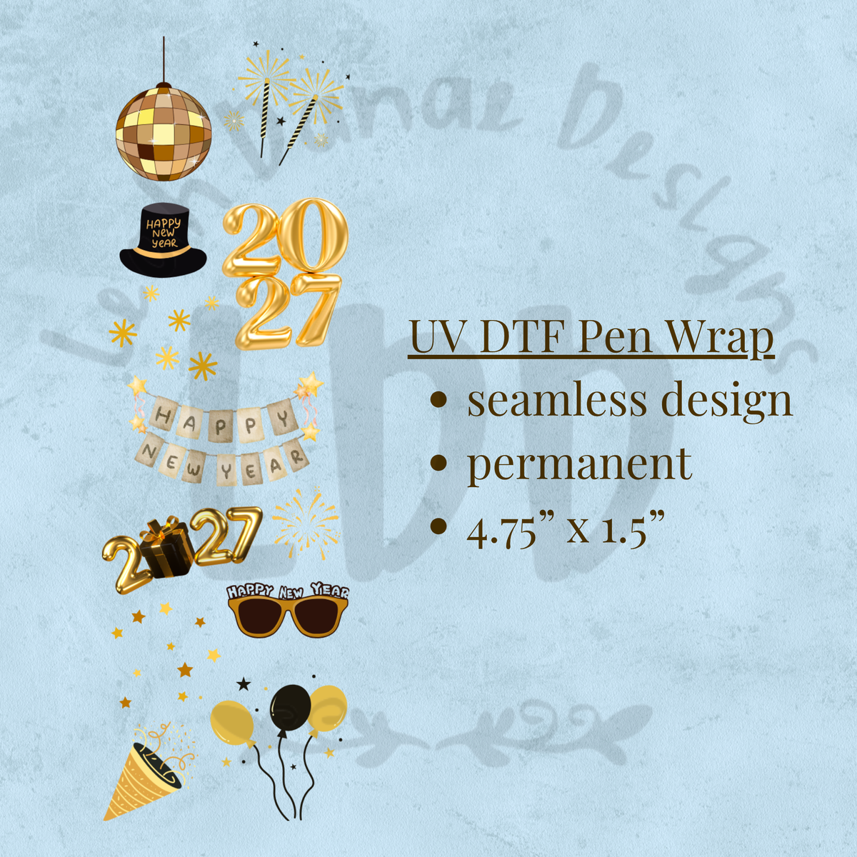 2027 - UV DTF Pen Wrap