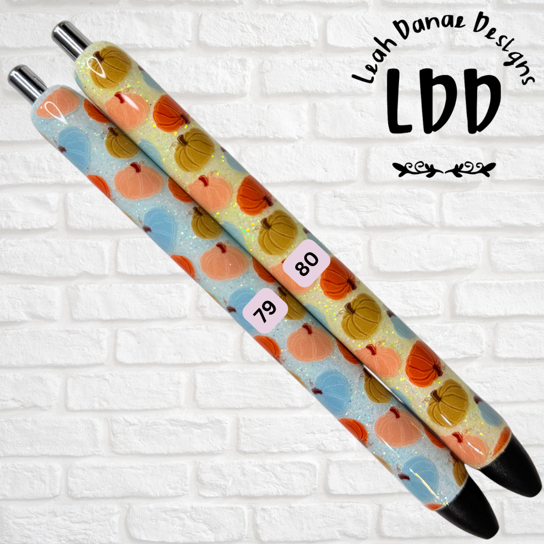 NEUTRAL PUMPKIN Glitter Pen - Ready To Ship
