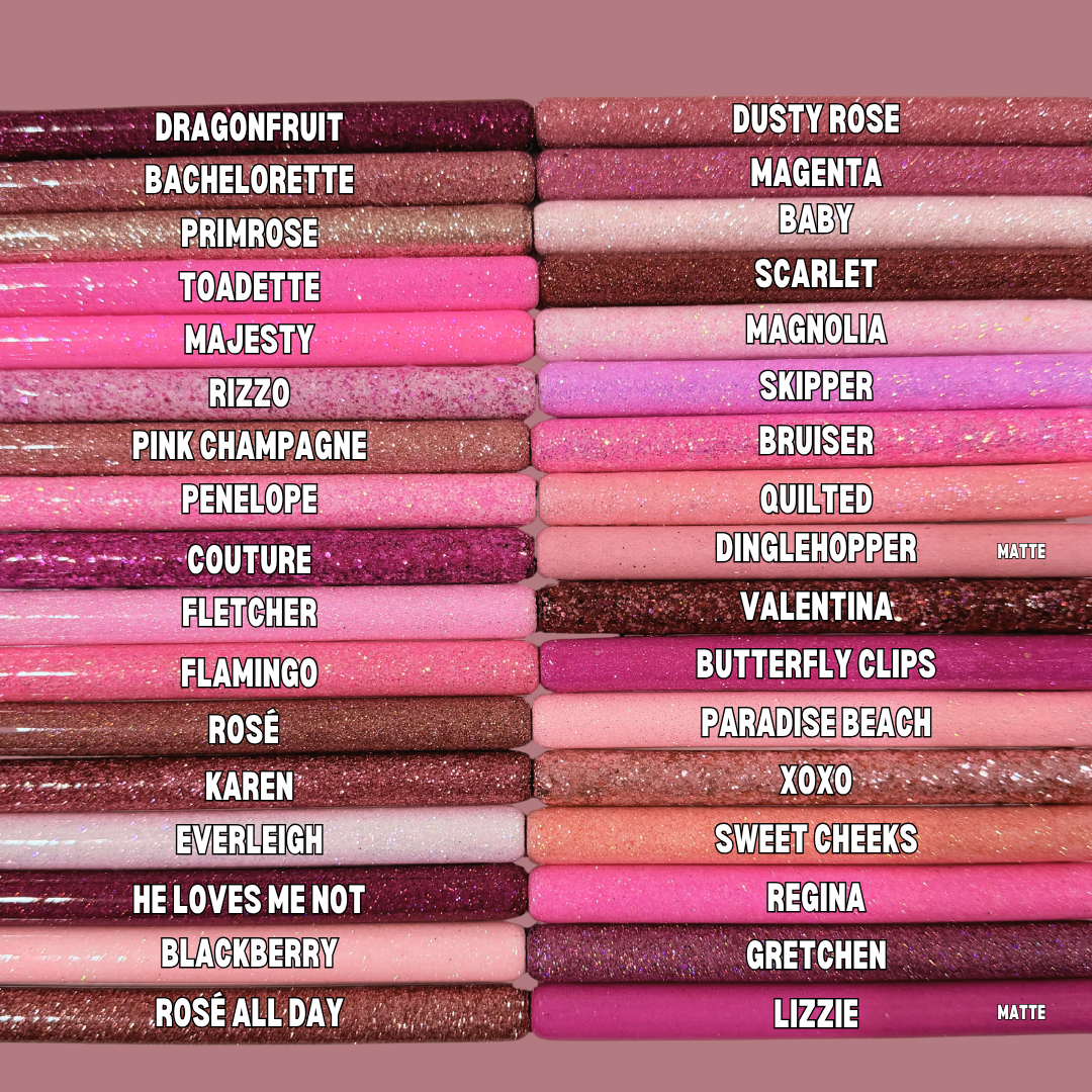VINTAGE BOW Pen - Refillable Gel Pen | Glitter Pen