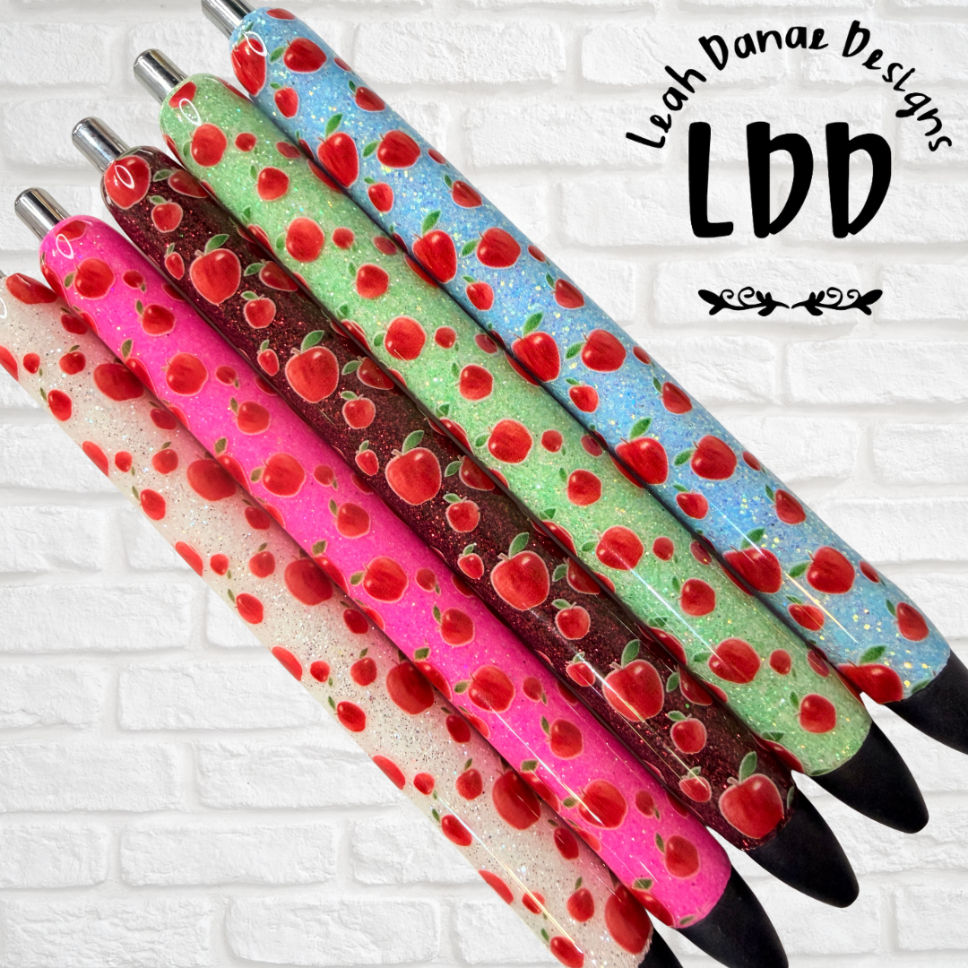 APPLES Pen - Refillable Gel Pen | Glitter Pen