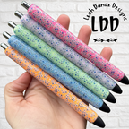 BABY BLUE Pen - Refillable Gel Pen | Glitter Pen