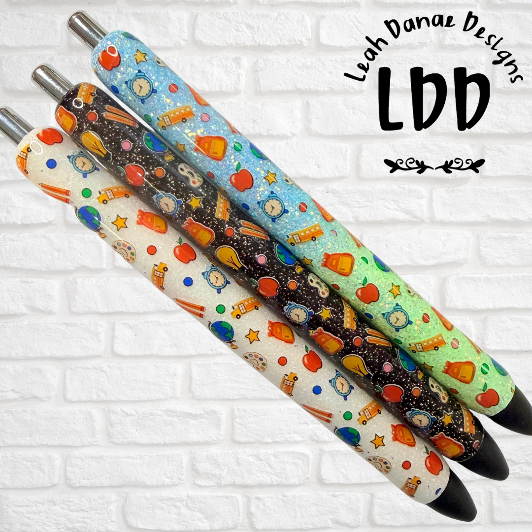 BACK TO SCHOOL - UV DTF Pen Wrap