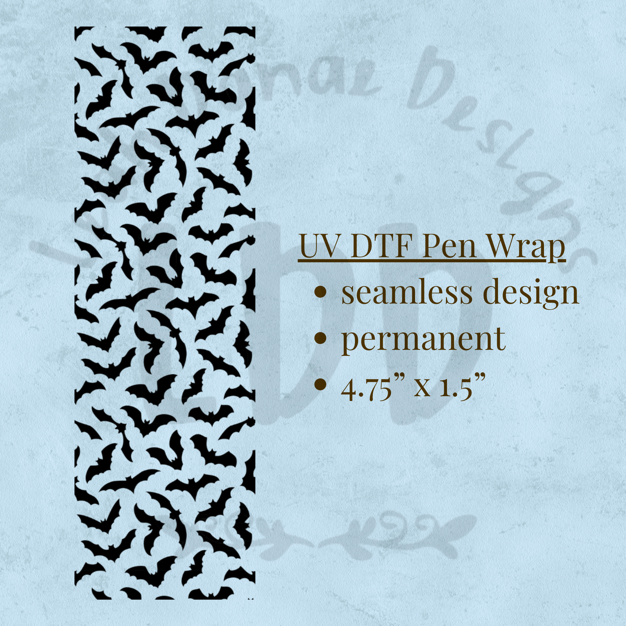 BAT - UV DTF Pen Wrap