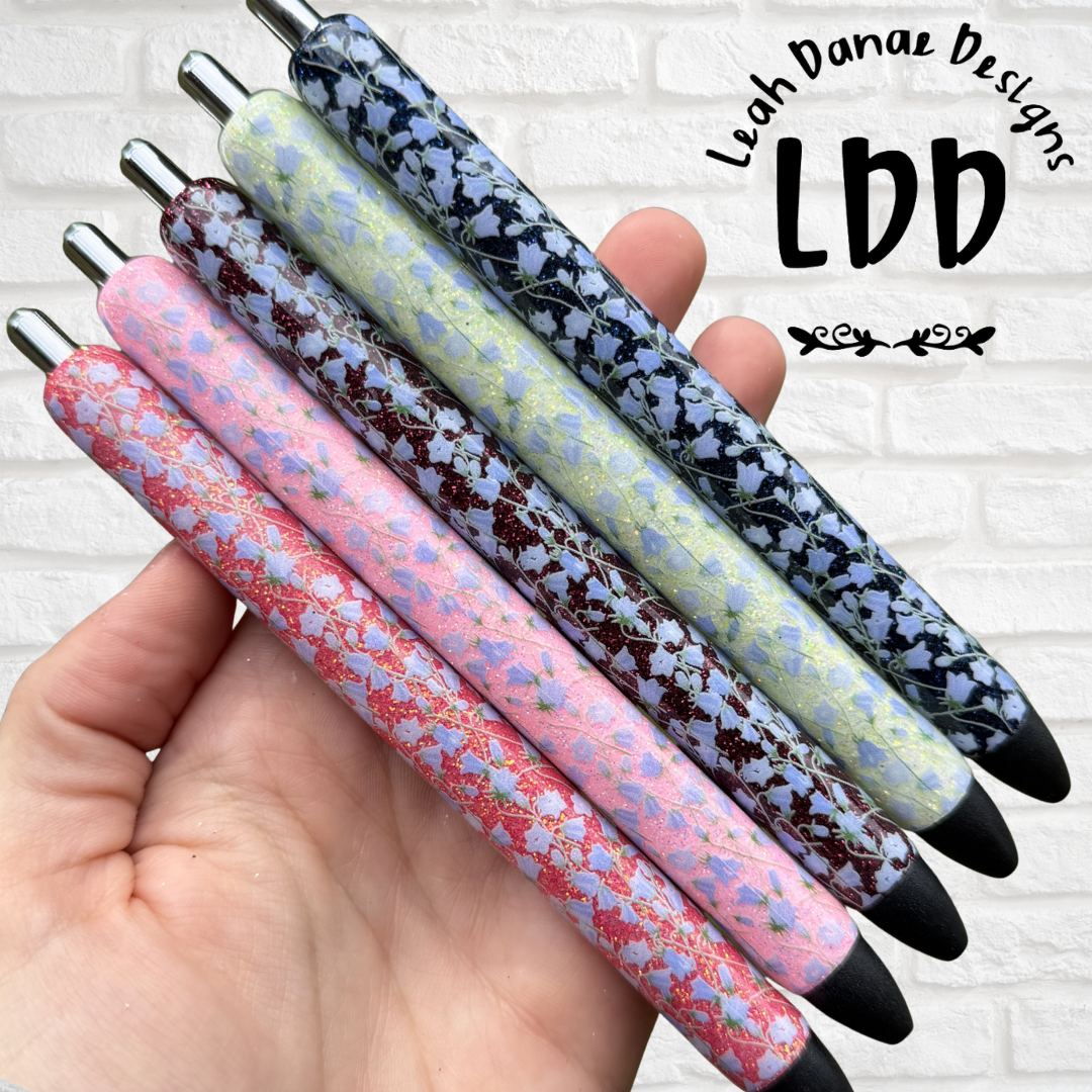 BLUEBELL Pen - Refillable Gel Pen | Glitter Pen