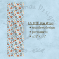 BOHO FLORAL - UV DTF Pen Wrap