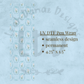 BOW BOUQUET - UV DTF Pen Wrap