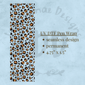 BROWN LEOPARD - UV DTF Pen Wrap