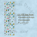 COLORFUL PLANTS - UV DTF Pen Wrap