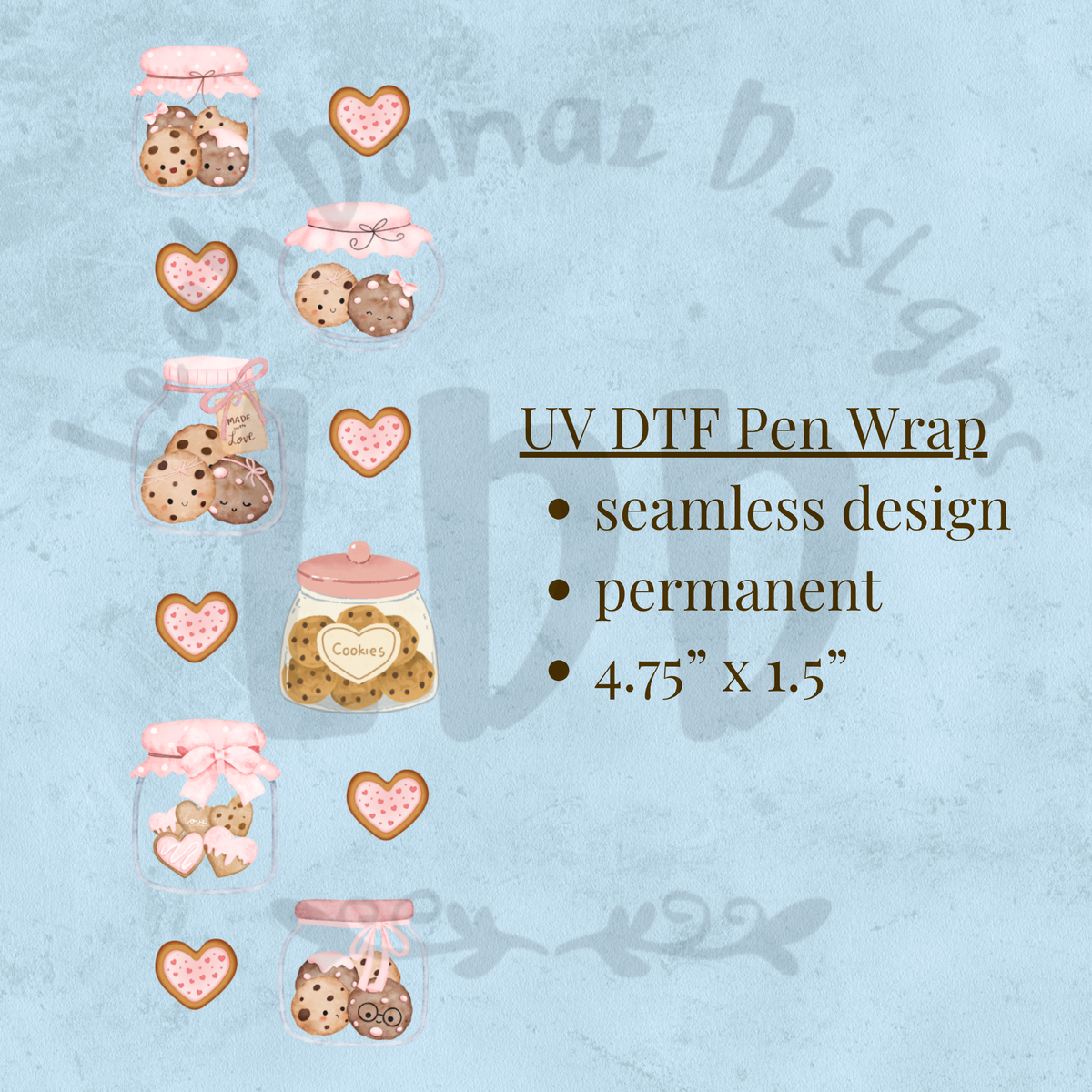 COOKIE JAR - UV DTF Pen Wrap
