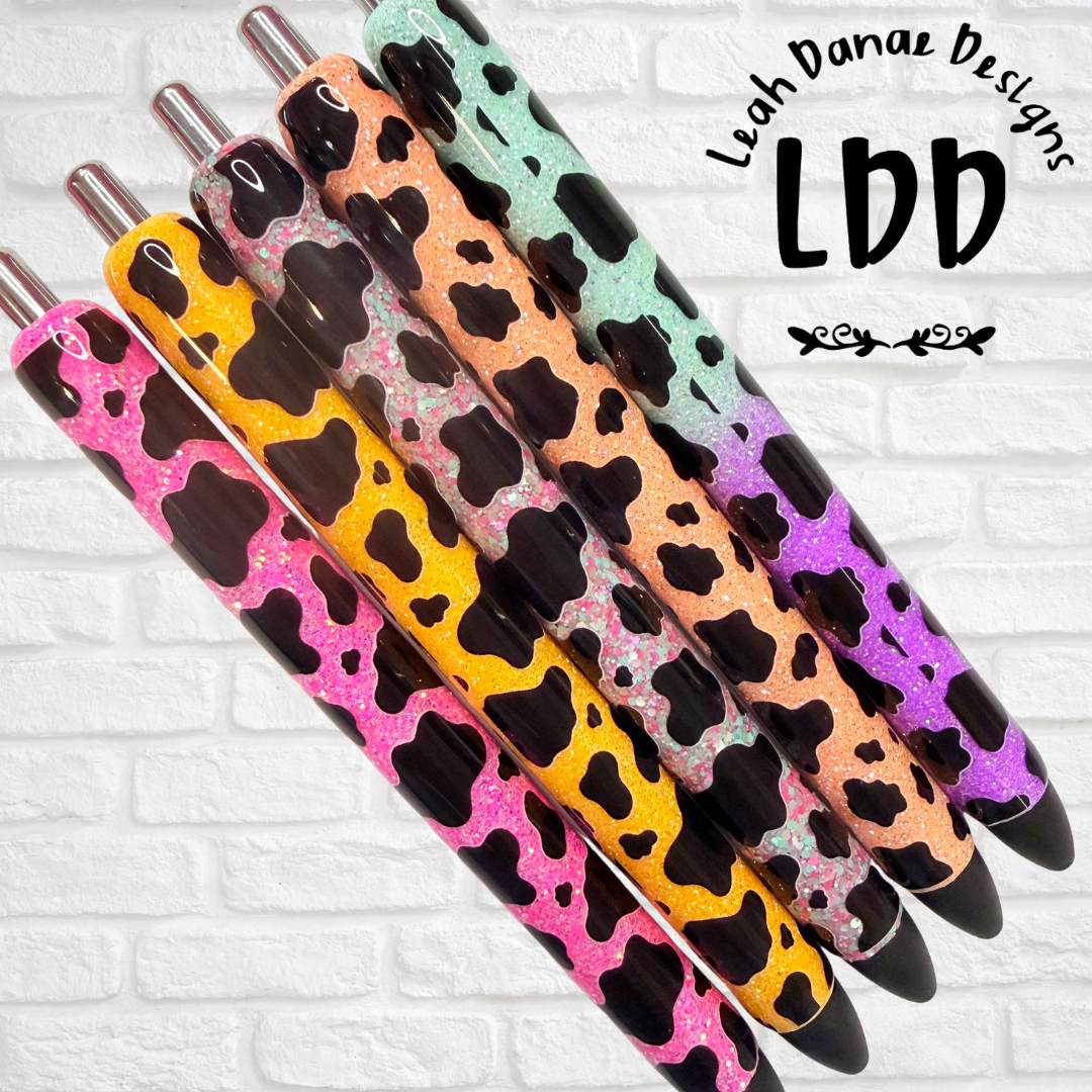 COW PRINT - UV DTF Pen Wrap