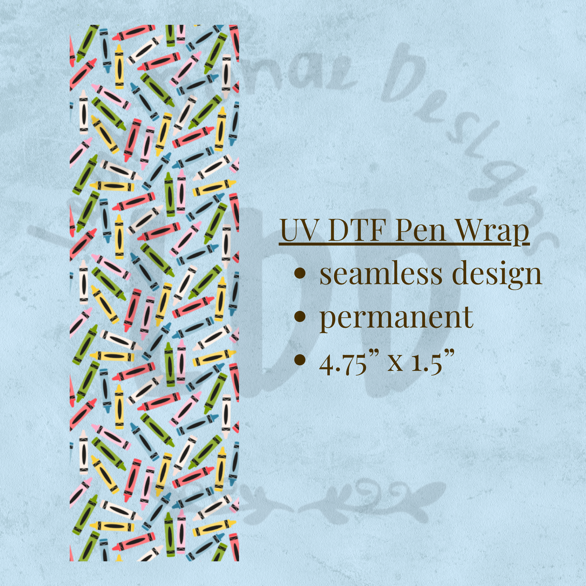 CRAYON - UV DTF Pen Wrap