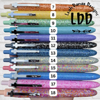 CROSS CLIP Ready To Ship - Gel COLORED Ink 0.5mm