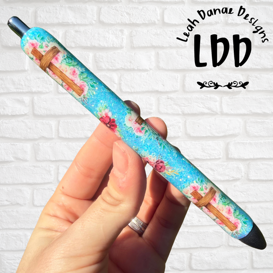 CROSS WOOD Pen - Refillable Gel Pen | Glitter Pen