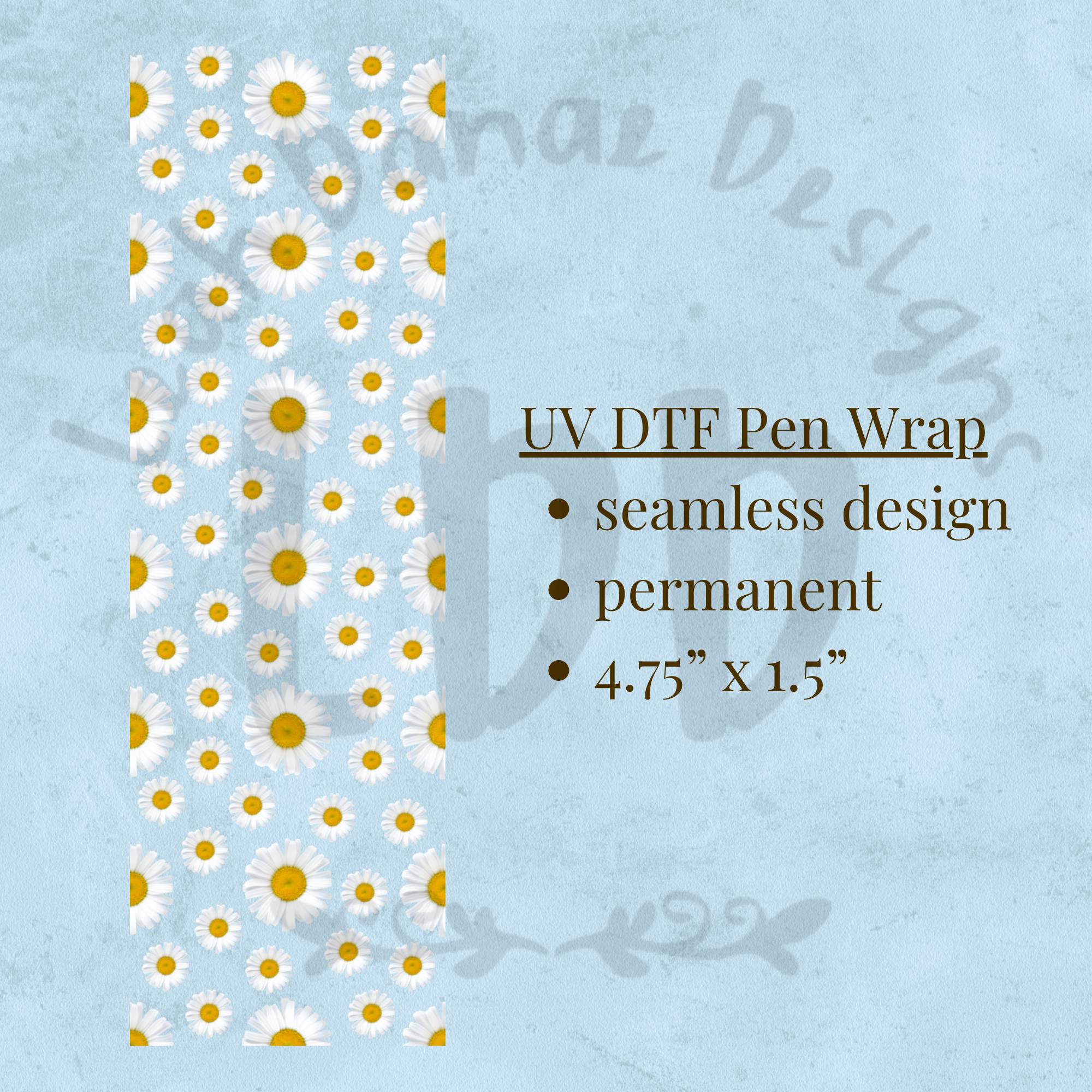 DAISY - UV DTF Pen Wrap