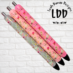 DRAGONFLY FLORAL Pen - Refillable Gel Pen | Glitter Pen