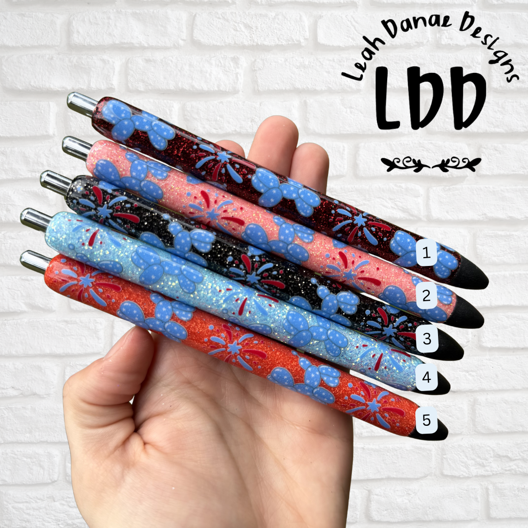 FIREWORK Balloon Dogs Collection - Glitter Pen