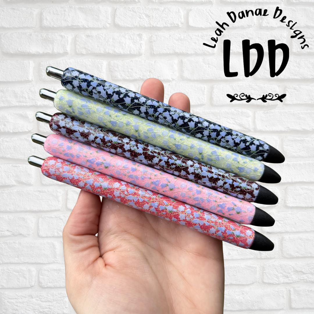 FLORAL Collection - Glitter Pen