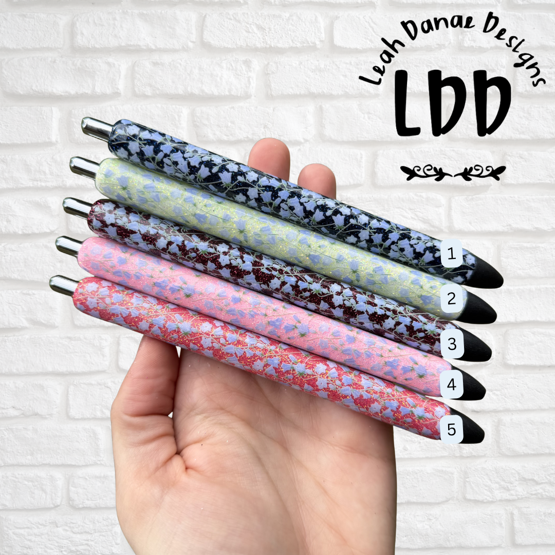 FLORAL Collection - Glitter Pen