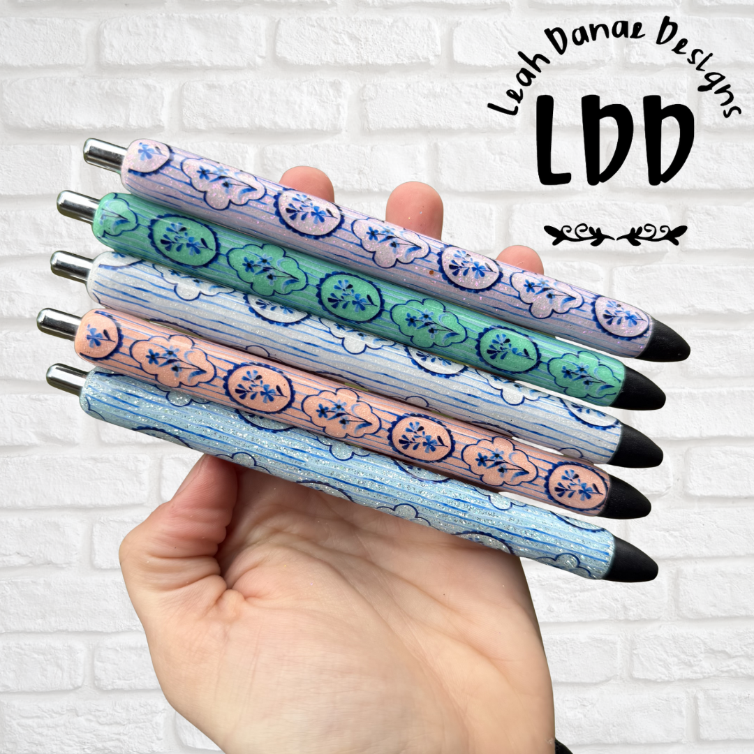 FLORAL Collection - Glitter Pen