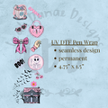 GIRLY SPOOKY - UV DTF Pen Wrap