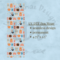 GROOVY RETRO MUSIC - UV DTF Pen Wrap