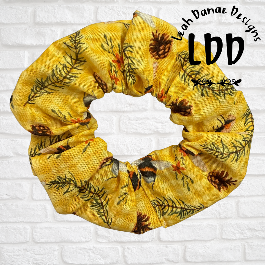 HONEY - Cotton Scrunchie