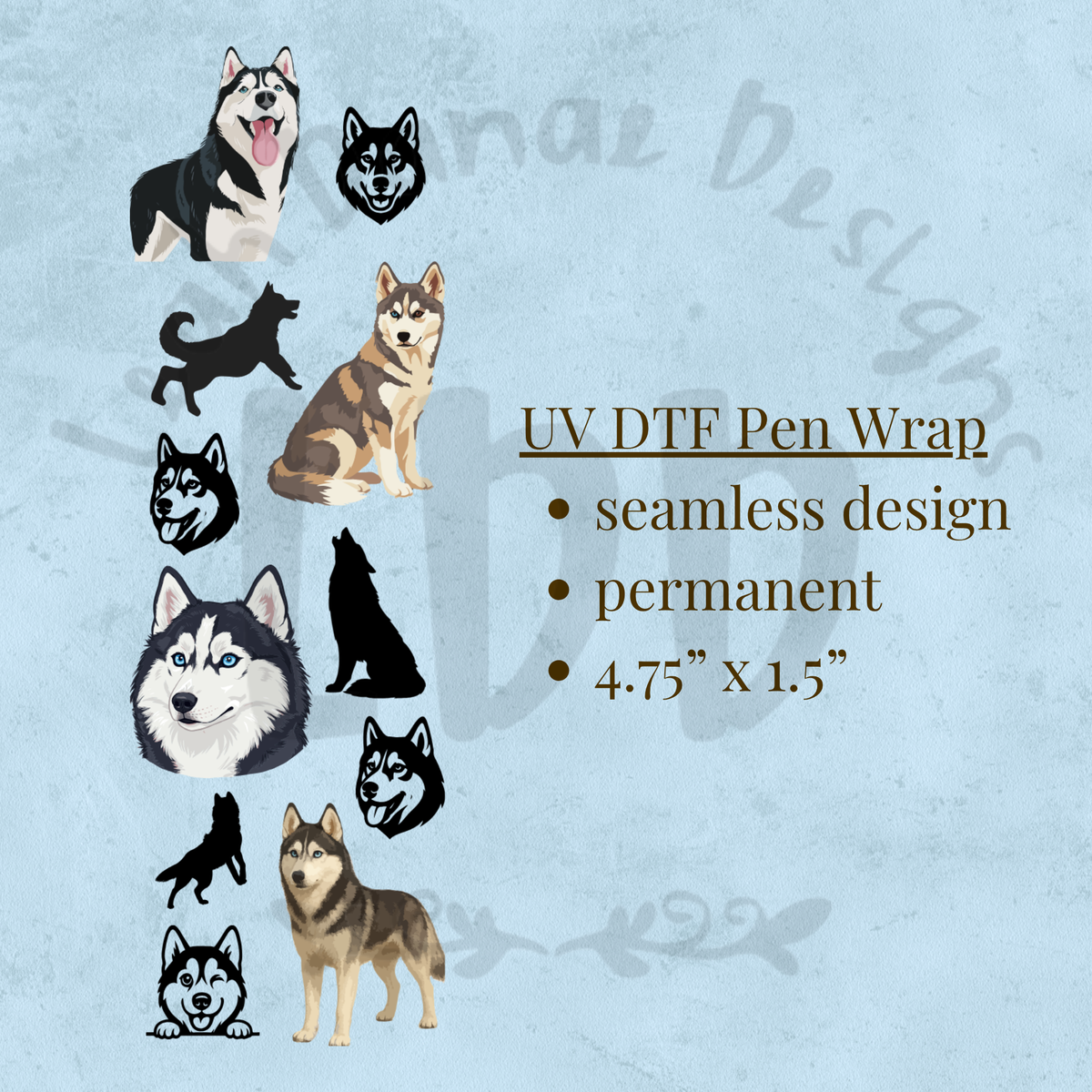 HUSKY - UV DTF Pen Wrap