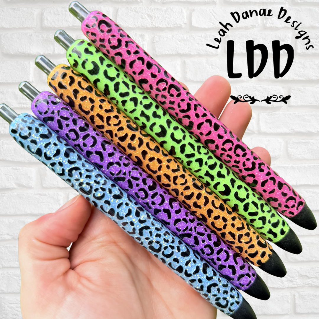 LEOPARD Pen - Refillable Gel Pen | Glitter Pen