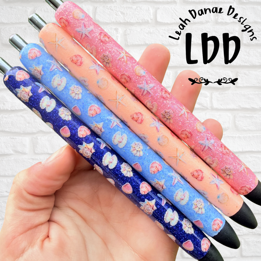 SHELL Pen - Refillable Gel Pen | Glitter Pen