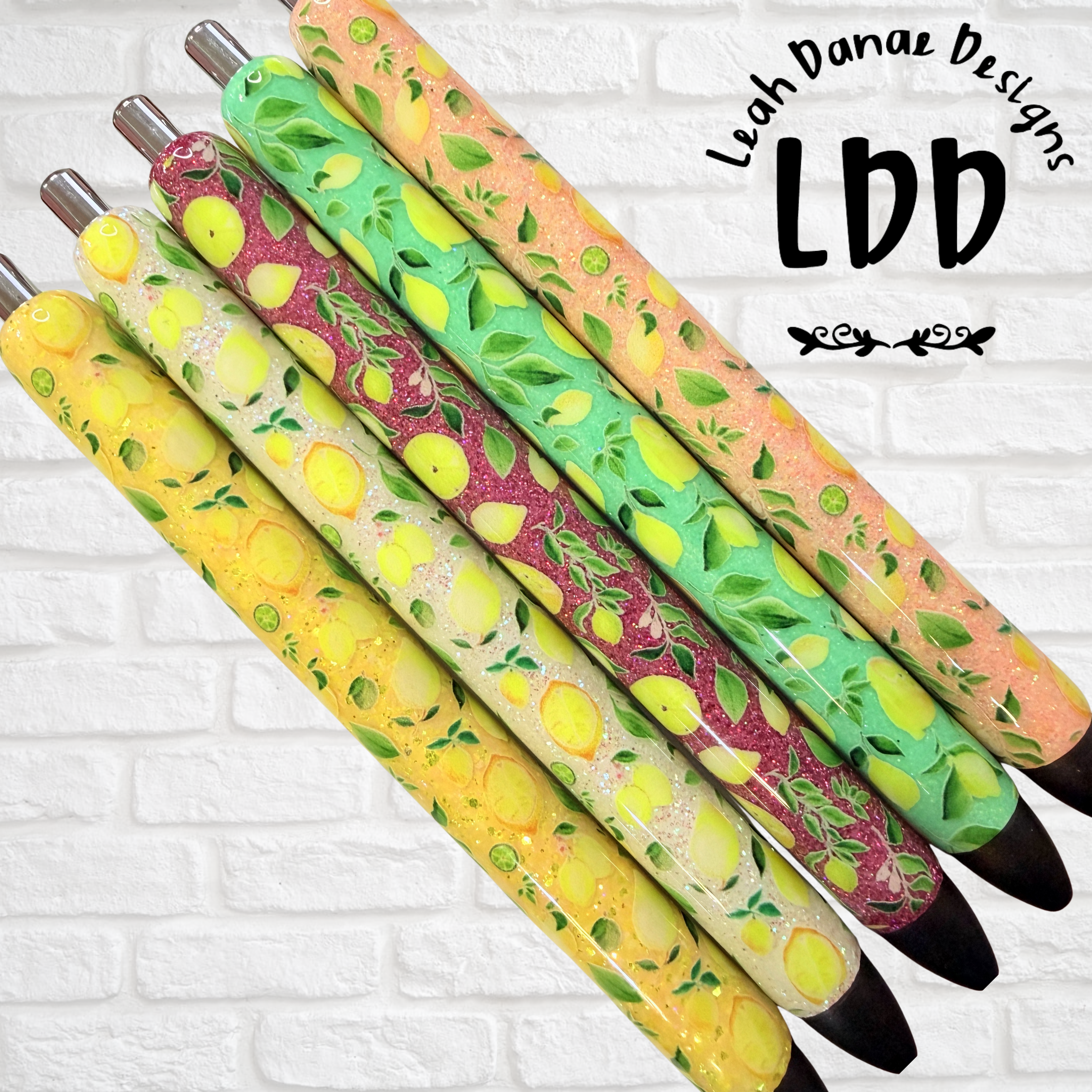 LEMON Pen - Refillable Gel Pen | Glitter Pen