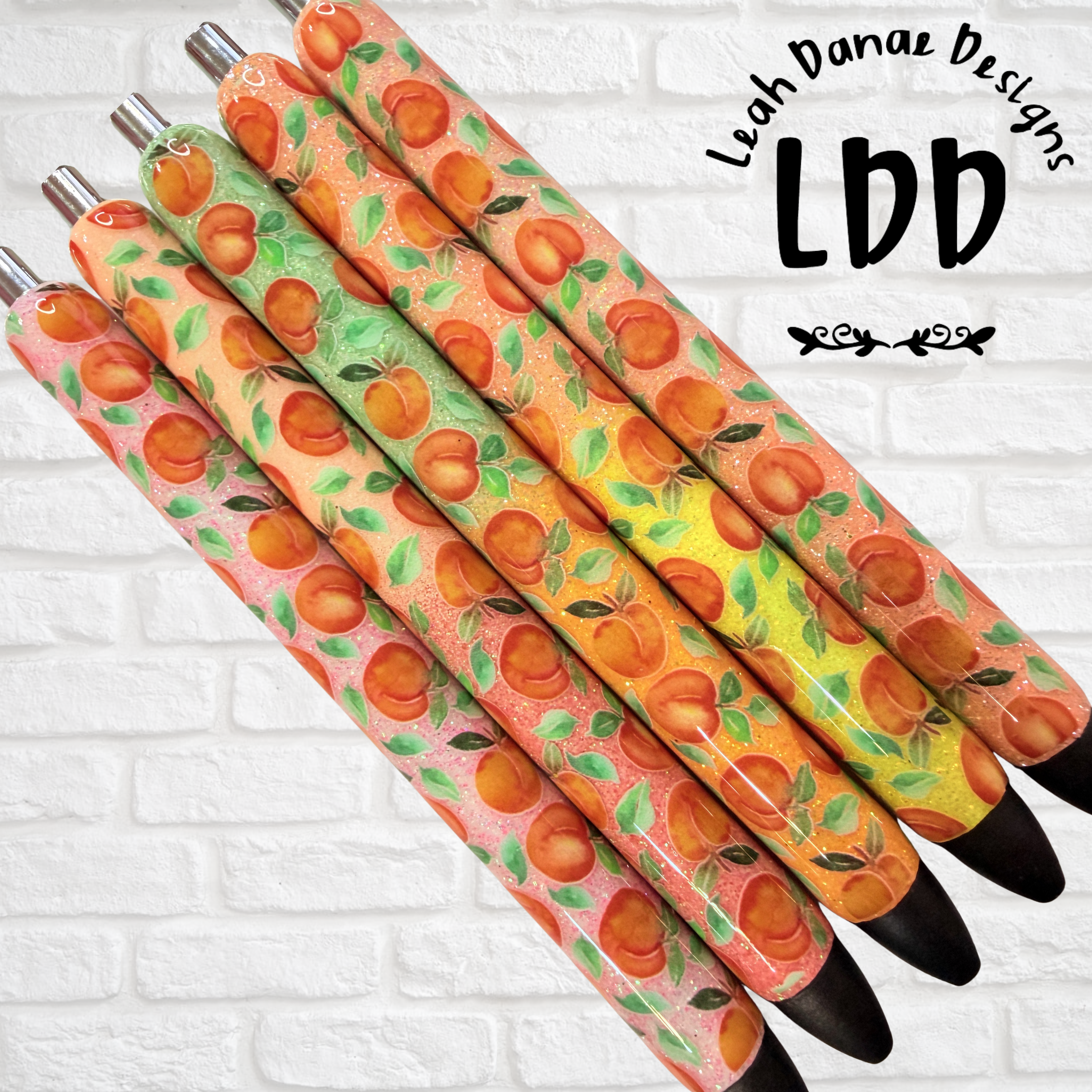 PEACH Pen - Refillable Gel Pen | Glitter Pen