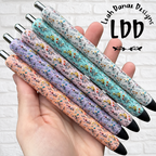 VINTAGE FLORAL Pen - Refillable Gel Pen | Glitter Pen