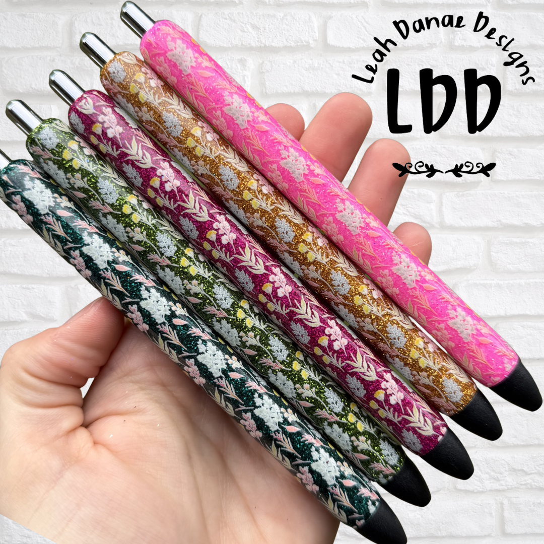 WILDFLOWER Pen - Refillable Gel Pen | Glitter Pen