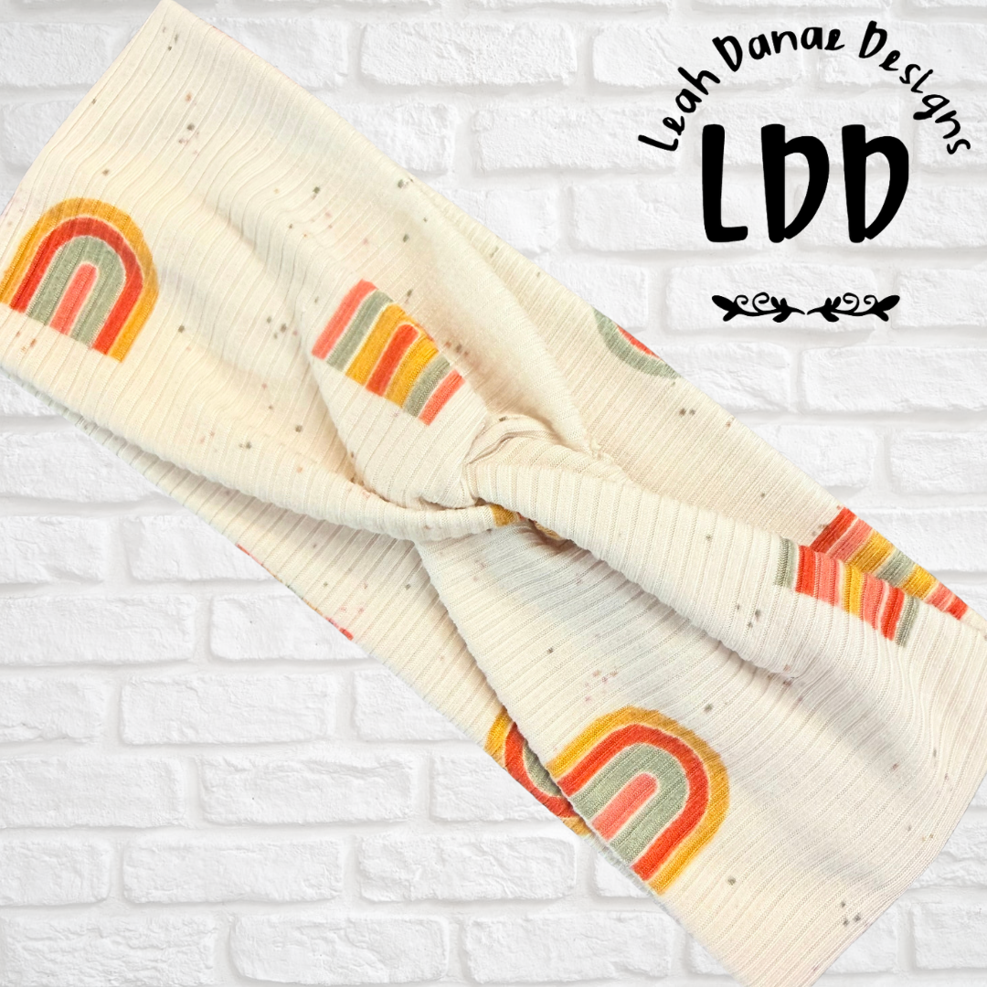 BOHO RAINBOW - Twist Headband