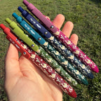 PEACH GOOSE Ready To Ship - Glitter Pen, Gel Black Ink