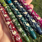 PEACH GOOSE Ready To Ship - Glitter Pen, Gel Black Ink