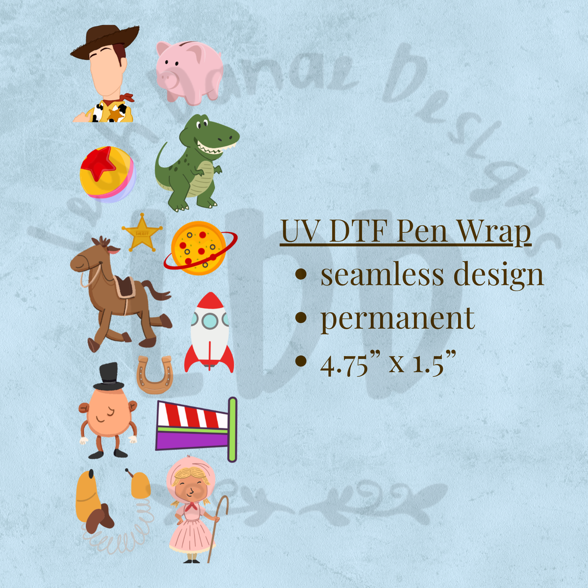 INSPIRED TOY - UV DTF Pen Wrap