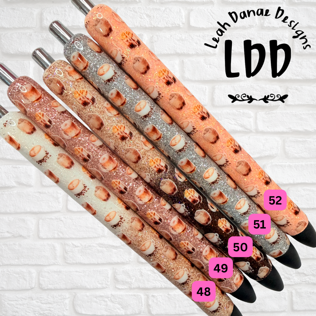 LATTE Glitter Pen - Ready To Ship