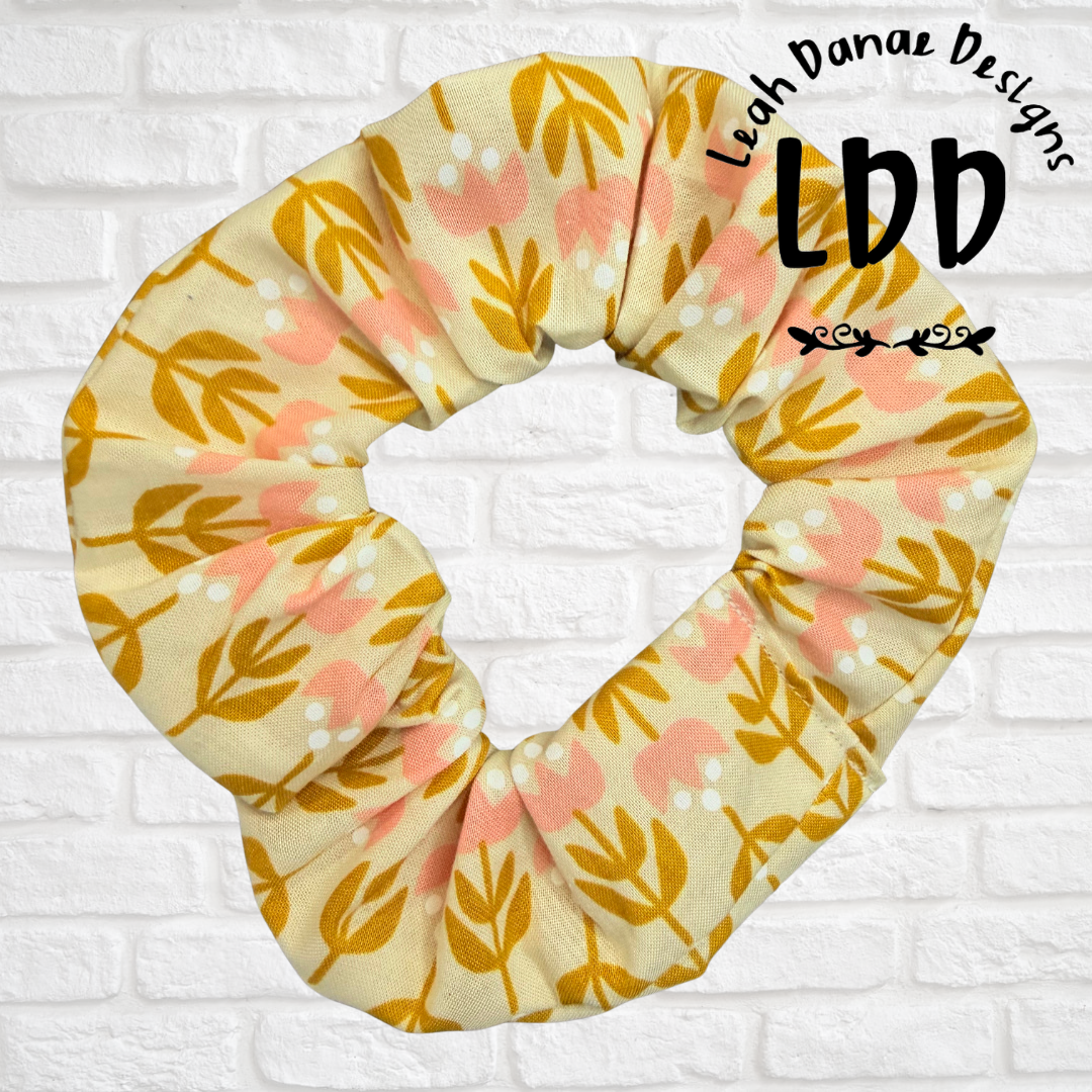 LAURA - Cotton Scrunchie