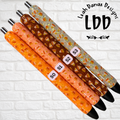 CANDY CORN Glitter Pen - Ready To Ship