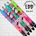 GIRLY SPOOKY Glitter Pen - Ready To Ship