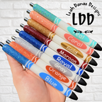 MARKER Pen - Refillable Glitter Pen, Personalized