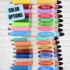 MARKER Pen - Refillable Glitter Pen, Personalized