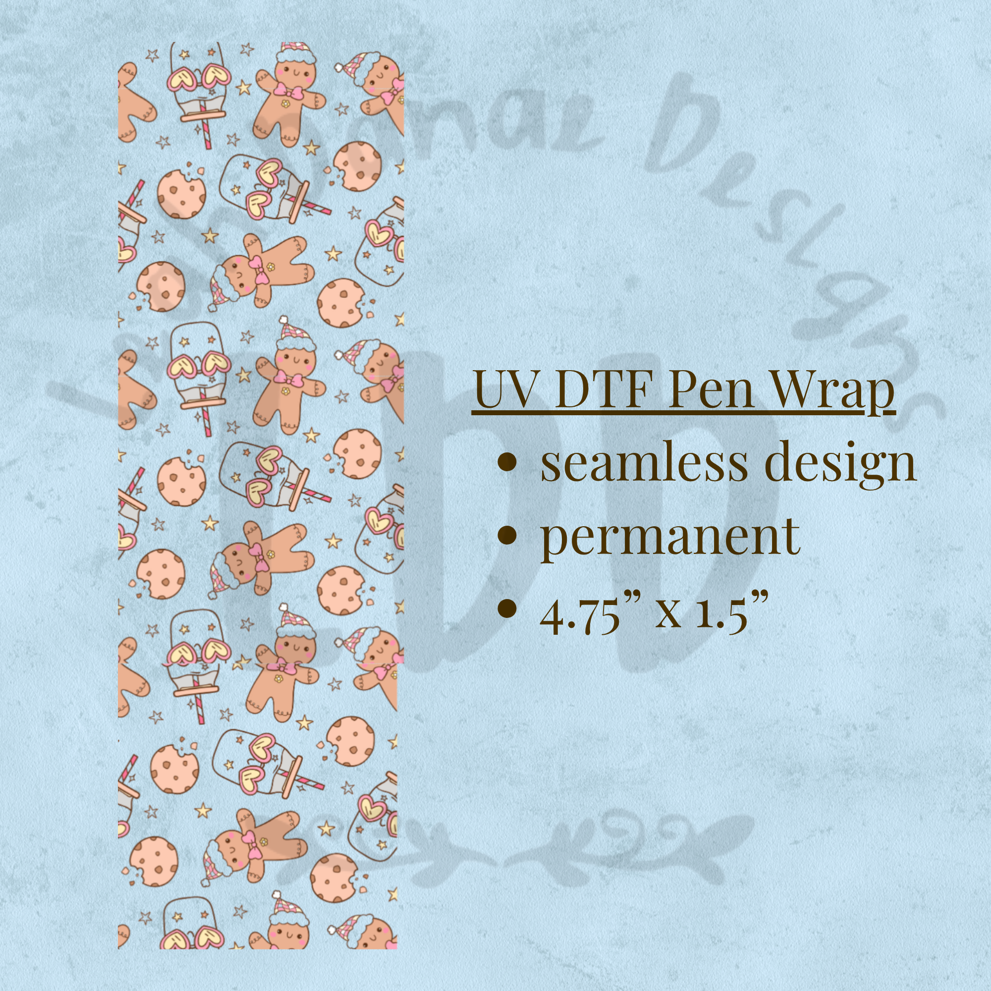 MILK & COOKIES - UV DTF Pen Wrap