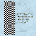 MINI CHECKERED - UV DTF Pen Wrap