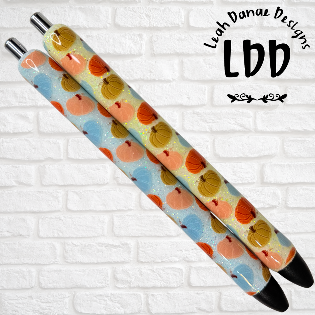 NEUTRAL PUMPKINS - UV DTF Pen Wrap