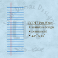 NOTEBOOK - UV DTF Pen Wrap