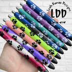 PAW PRINT Pen - Refillable Gel Pen | Glitter Pen